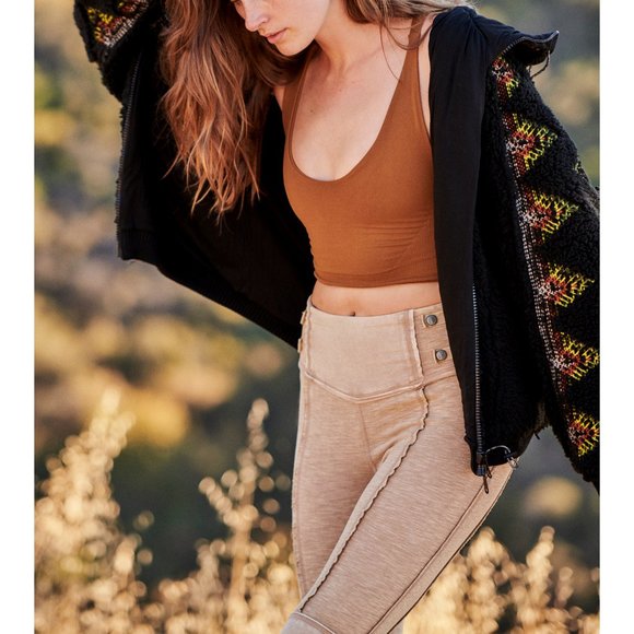 NWT FP Movement Lodge Livin' Jacket / Black - Picture 2 of 7